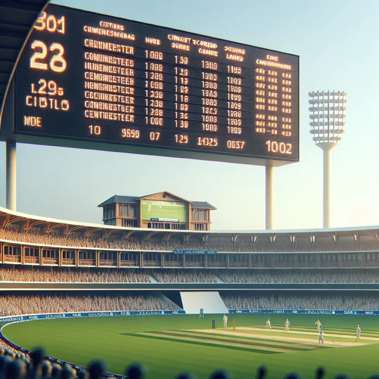 Centuries list in cricket