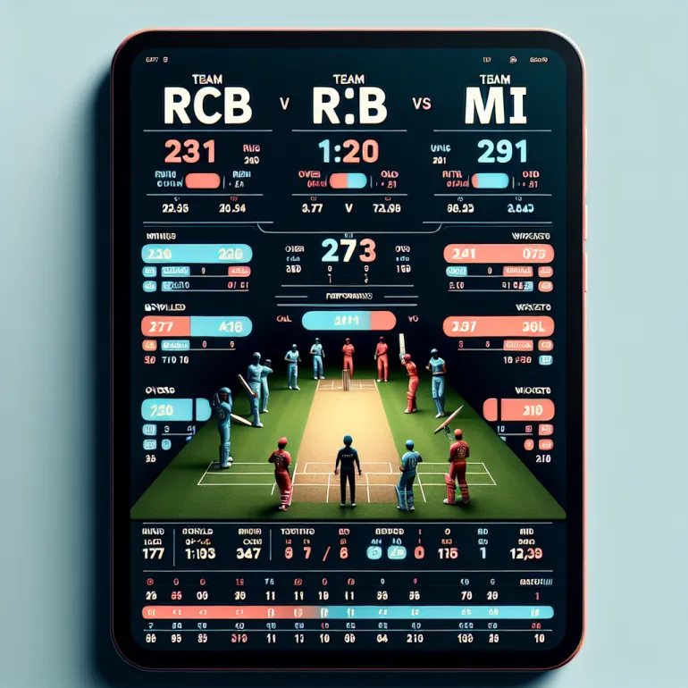 Rcb vs mi 2021 scorecard