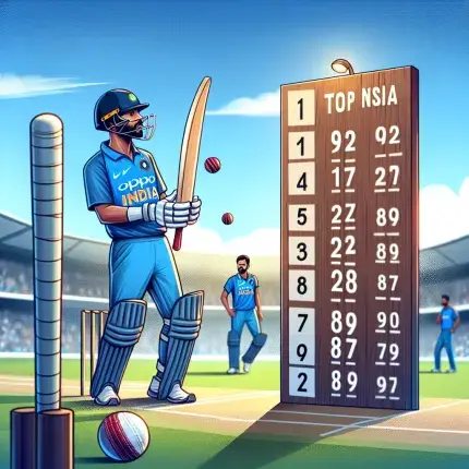 Most Sixes in ODI: Indian Player List